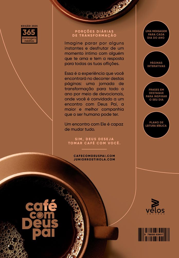Café com Deus Pai 2025: Porções Diárias de Transformação – Um Guia Espiritual para o Seu Dia a Dia