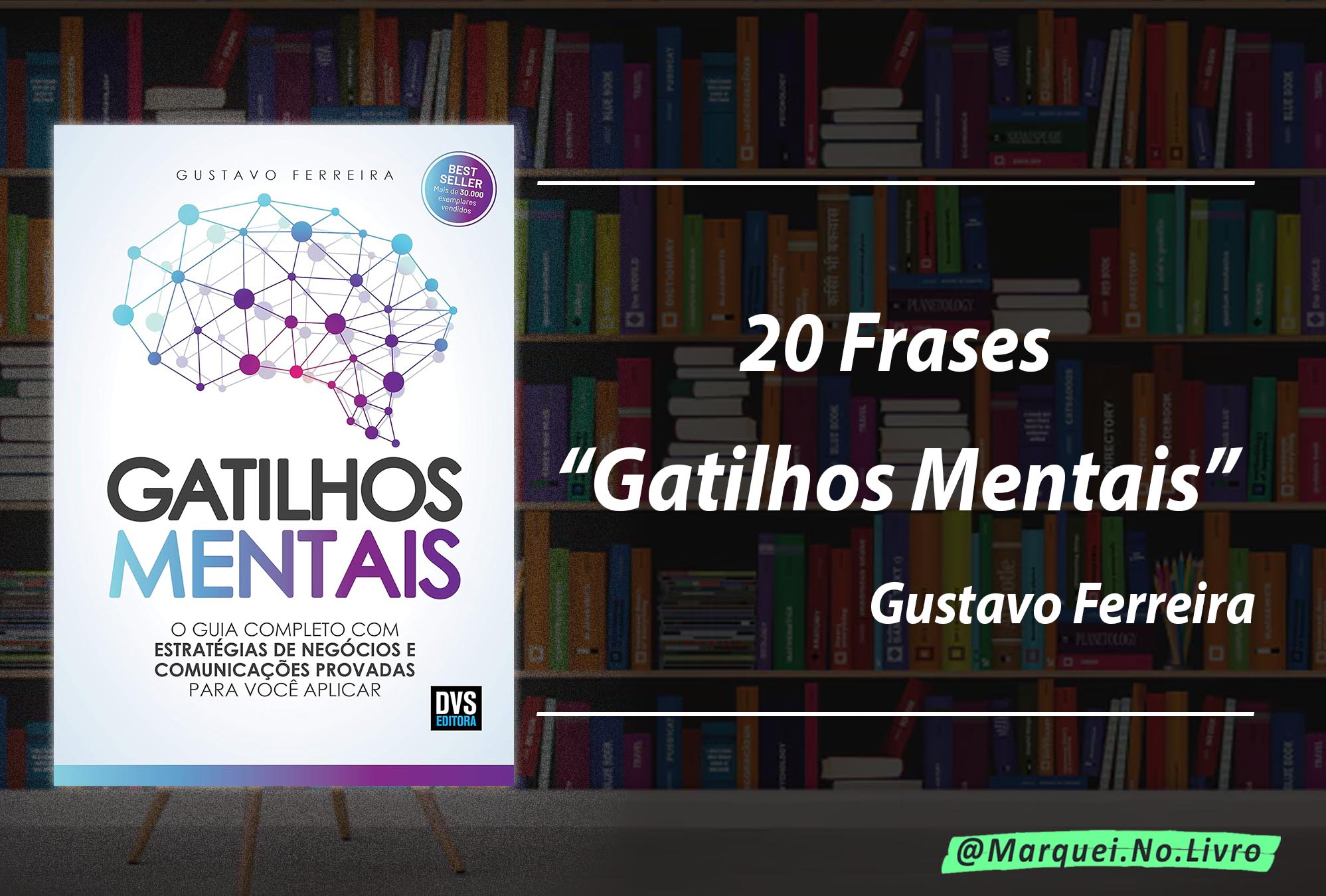 Frases de Destaque do Livro Gatilhos Mentais de Gustavo Ferreira